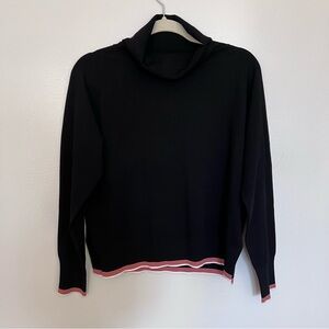 Aritzia Wilfred Black Turtleneck Sweater